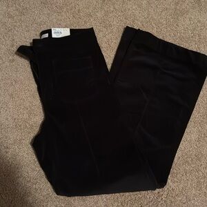 LC Lauren Conrad super high rise corduroy wide leg trouser